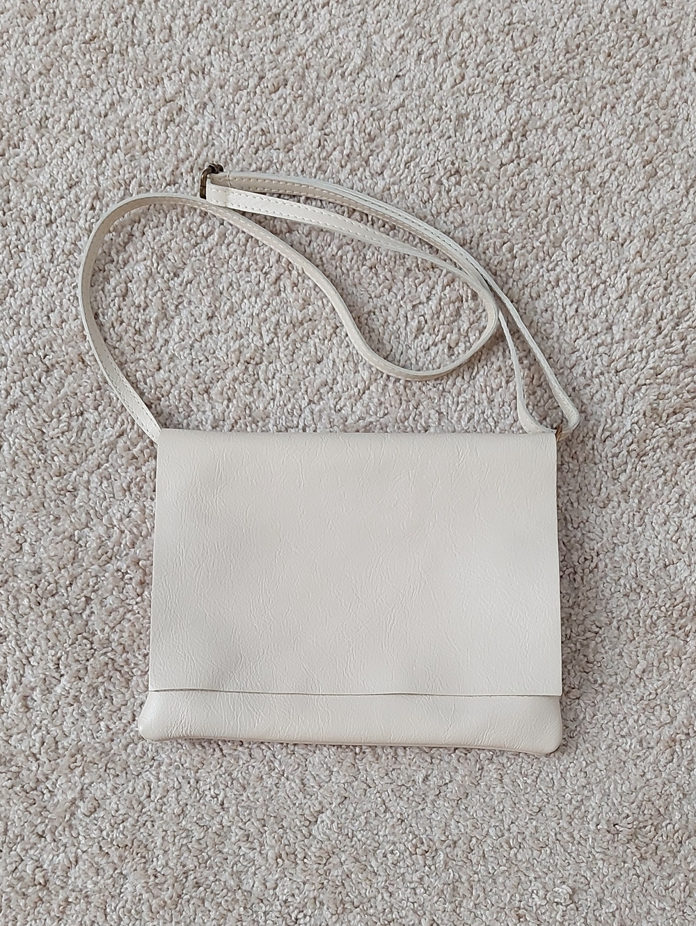 Classic Cream Crossbody Shoulder Bag